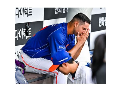 김경문 감독 윌켈 에르난데스와 결별하며 덕담 남기다