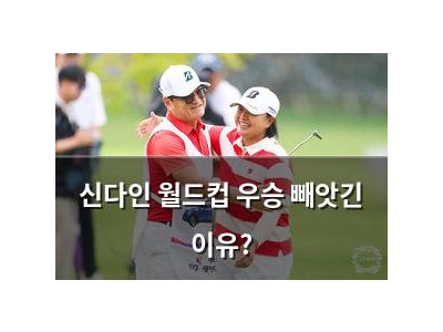 신다인 월드컵 우승 빼앗긴 이유?