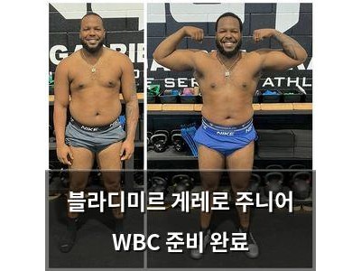 블라디미르 게레로 주니어 WBC 준비 완료