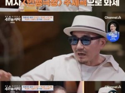 박상민 선글라스 트레이드마크에 대해 말했다